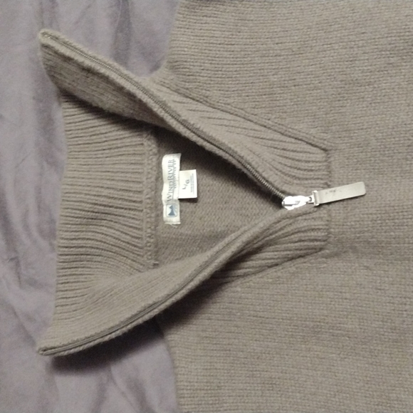 Men's Wool Wind River 1/4 zip Sweater - Picture 3 of 7